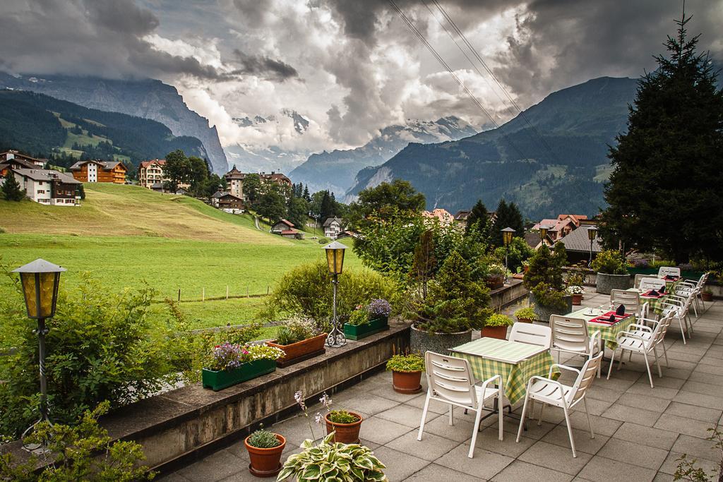 Hotel Berghaus Венген Экстерьер фото