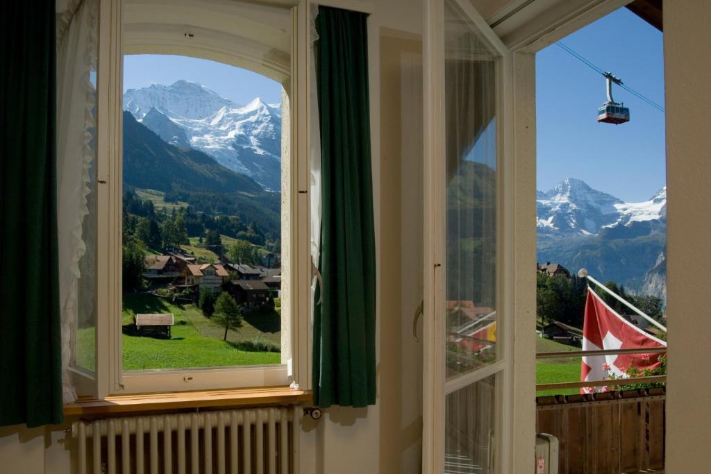Hotel Berghaus Венген Экстерьер фото